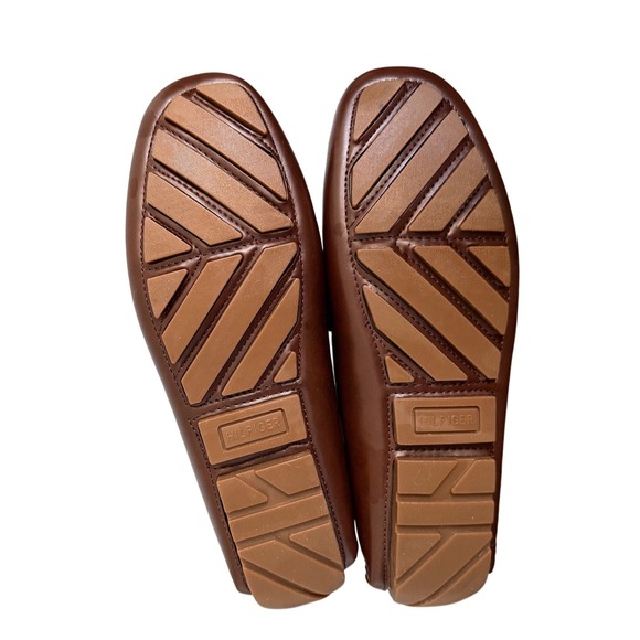 Tommy Hilfiger Mens‎ Amile Brown Penny Loafer Driving Shoes 8.5